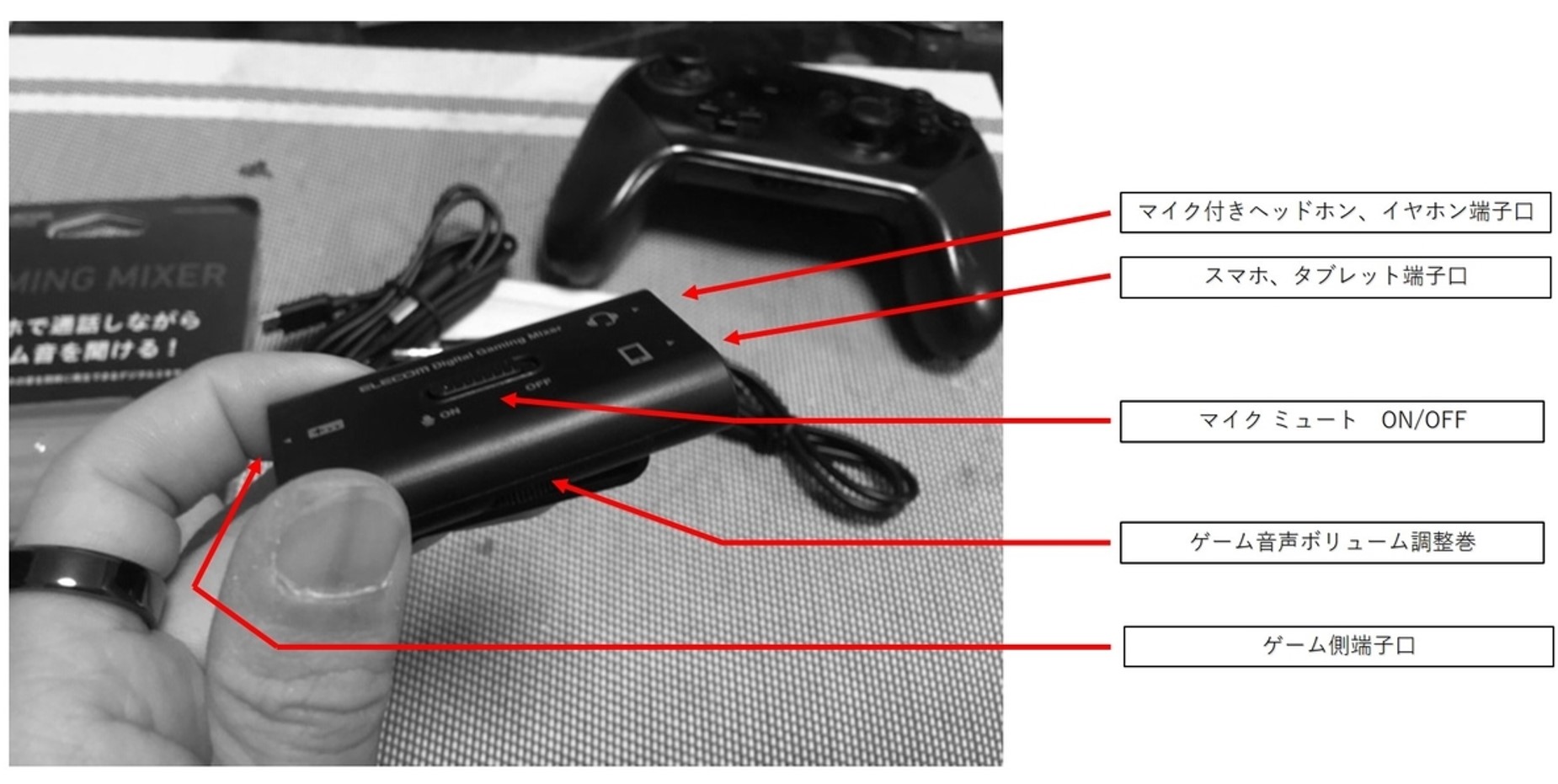 スイッチで通話しながらゲーム音も同時に聞ける デジタルミキサー Hsad Gm30mbk がオススメなので紹介してみます Nintendo Switch Caito Game Inception